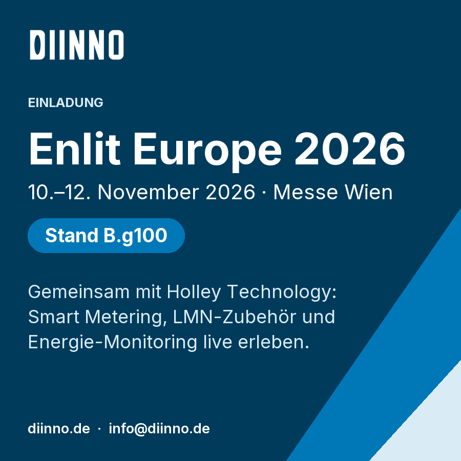 Enlit Europe 2026 – Einladung an Stand B.g100