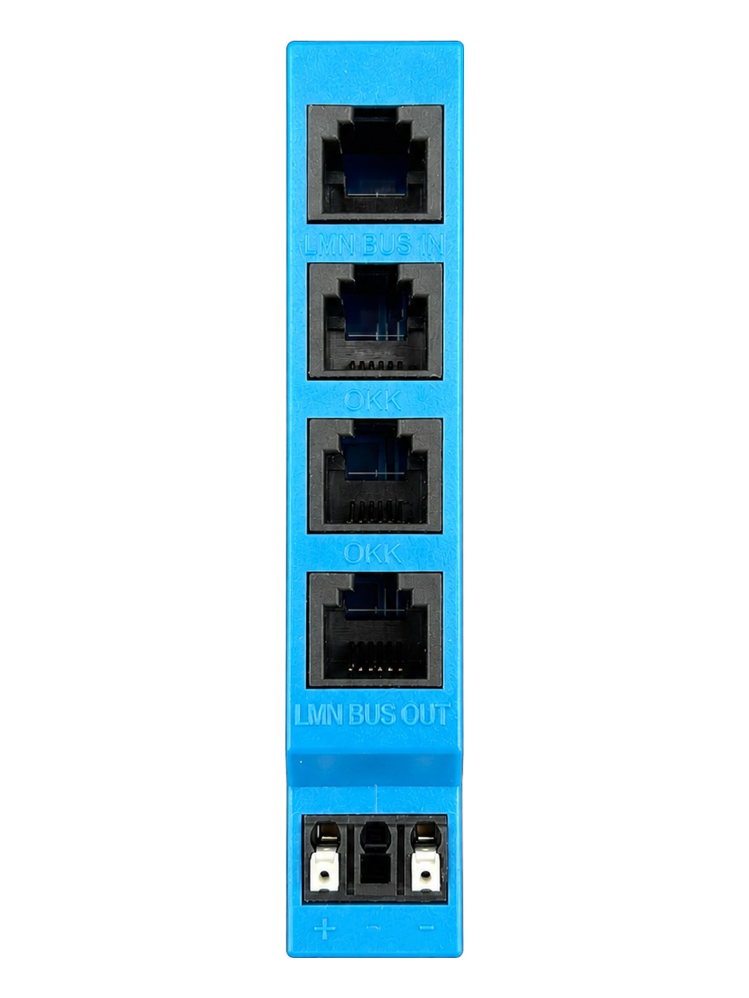 DIINNO LMN-BS4 – LMN-Bus-Verteiler für die Hutschiene, Produktwerbebild